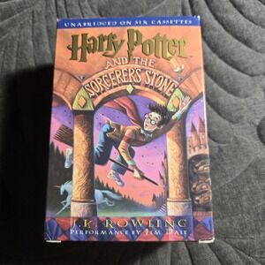 Harry Potter and the Sorcerer's Stone by J.K. Rowling Audio‎ Book on Cassette